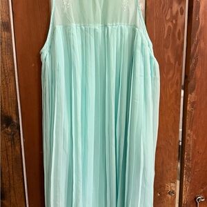 Everly Mint Sheer Top